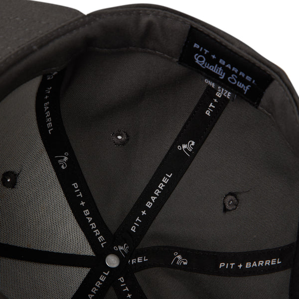 Horizontal Pit + Barrel High Five Logo Snapback Hat