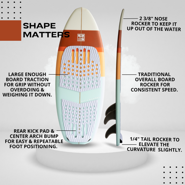 Ozark Wake Surfboard - 47"