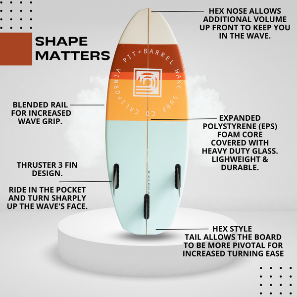 Ozark Wake Surfboard - 47"