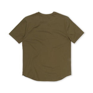 Wake Surf Co Short Sleeve Tee Shirt - Army Green